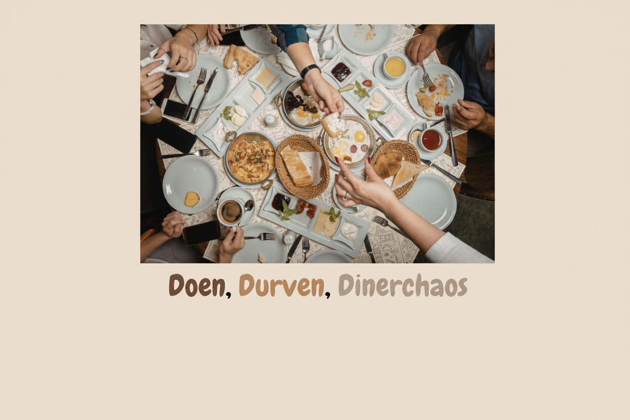 Doen, durven, dinerchaos